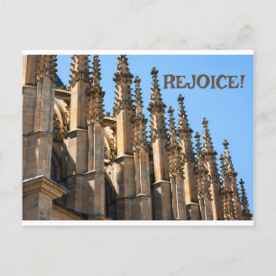 Rejoice Greetings Christian Faith based card