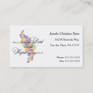 Rejoice in the Lord Business Card