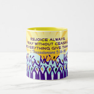 Rejoice mug