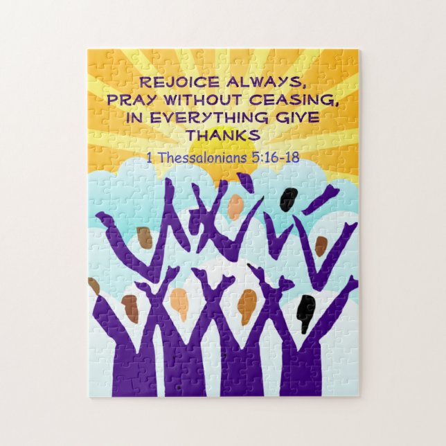 Rejoice puzzle (Vertical)
