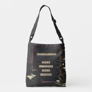 Rejoice The Light Has Come Isaiah 60 Bible Verse Crossbody Bag