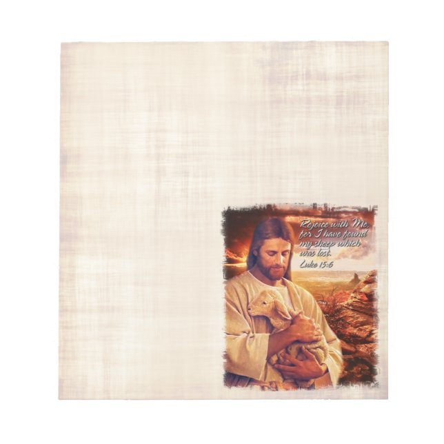 Rejoice with Me.. Options Notepad (Front)