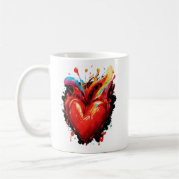Rejoignez-La Avec Votre Mug Coeur