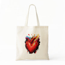 Rejoignez-La Avec Votre Sac fourre-tout Coeur