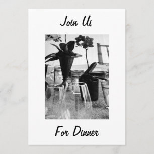 REJOINDRE-NOUS POUR DÎNER - INVITATION
