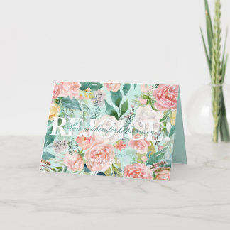 REJOIX Floral ! Carte Pâques