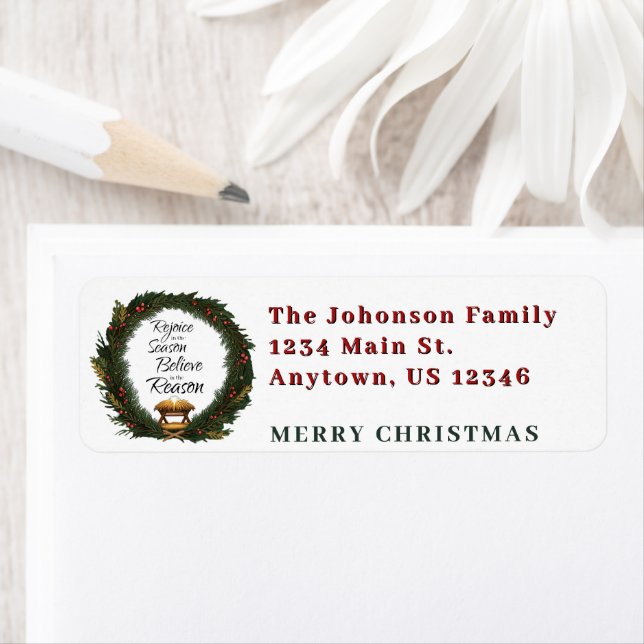 Réjouissez-vous et croyez la nativité (En situation)