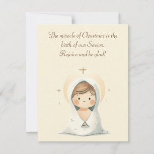 Réjouissez-vous et soyez heureux ! Carte de voeux 