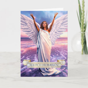 Réjouissez-vous. Jésus est ressuscité. Cartes de v