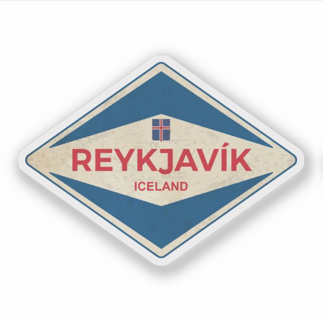 Rekjavik iceland Vintage (Front)