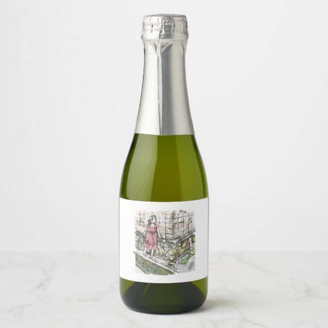 Rekushiji Sparkling Wine Label (Front)
