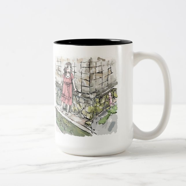 Rekushiji Two-Tone Coffee Mug (Right)