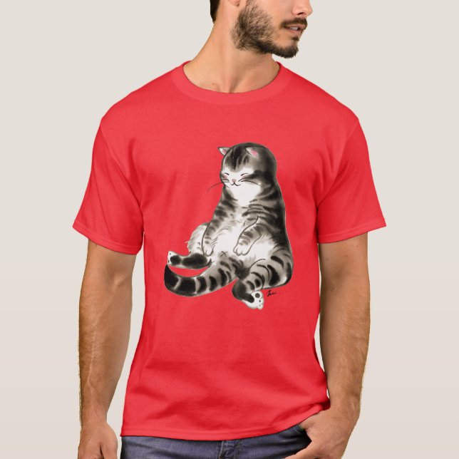 Rela Cat funny T-Shirt (Front)