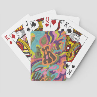 "Relase" Abstract Playing Cards