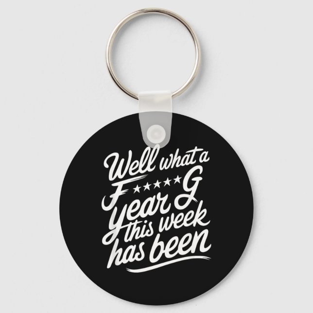 Relatable Funny Office Quote Keychain (Front)