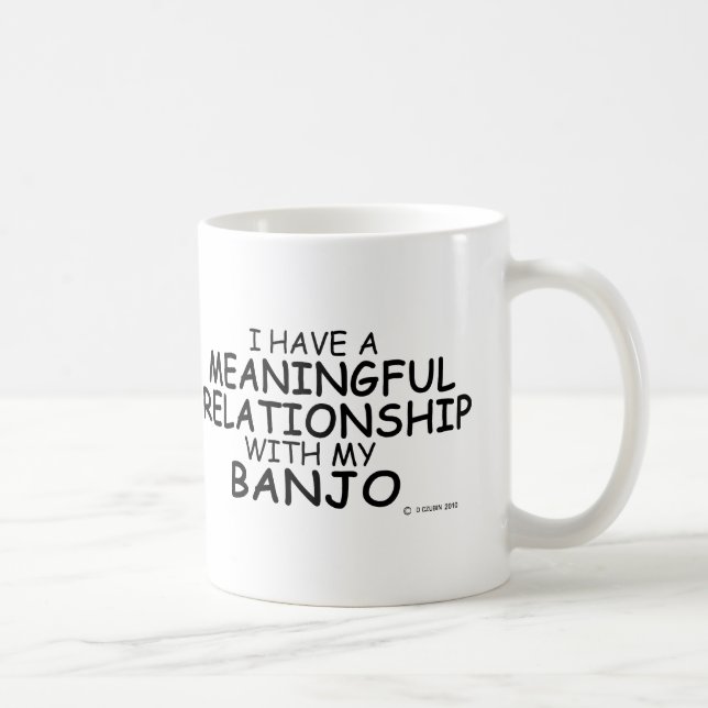 Relation significative Banjo café Mug (Droite)