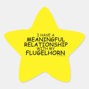 Relation significative Sticker Flugelhorn Star