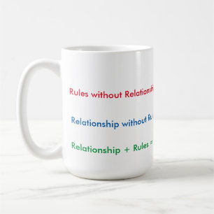Relationship Rules Black 15 oz Two-Tone Mug