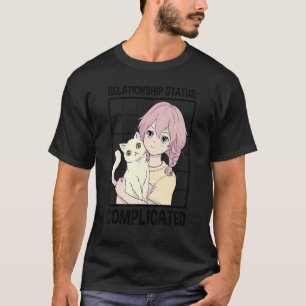 Relationship Status Complicated Cat  Cat Owner Ani T-Shirt