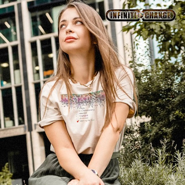 RELATIONSHIP STATUS |  Grunge Pastels | Text-Based T-Shirt (Creator Uploaded)