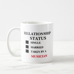Relationship Status Musician Coffee Mug
