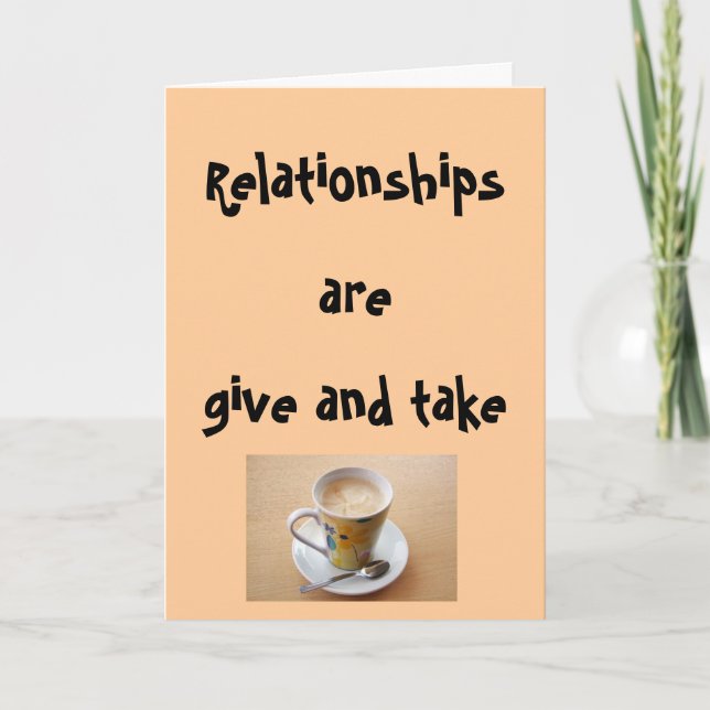Relationships Holiday Card (Front)