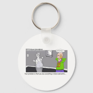 Relationships Oh Boy!! Funny Cards, Mugs & Gifts Keychain