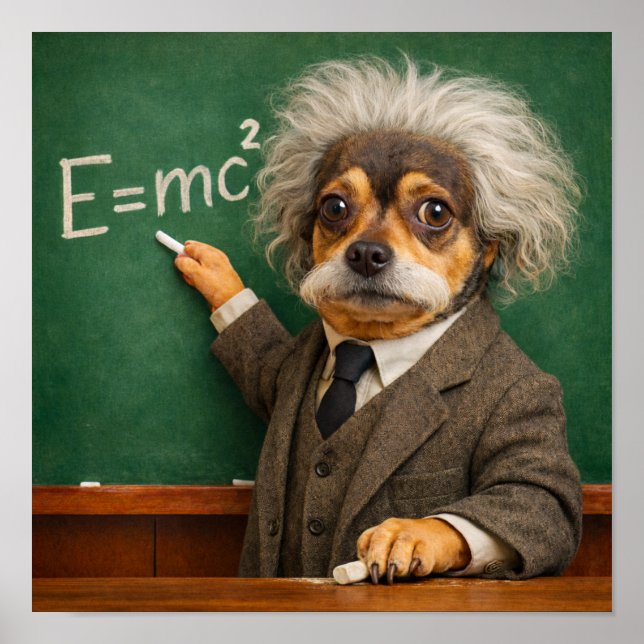 "Relativity Speaking" Poster (Front)