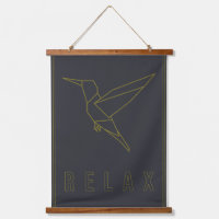 Relax affirmation poster for self love & self care
