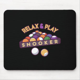 Relax & Play Snooker Mouse Pad