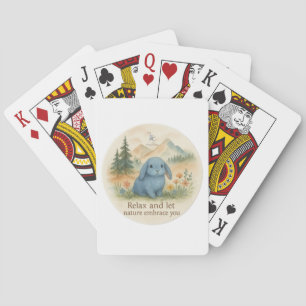 Relax and let the nature embrace you playing cards