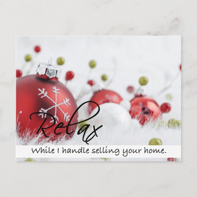 RELAX Carte postale Immobilier (Devant)