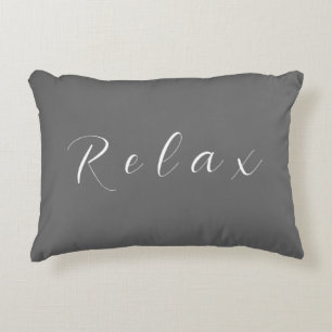 RELAX Cotton Accent Pillow