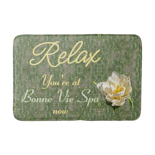 Relax Custom Spa-Bath Mat (Front)