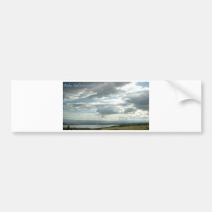 Relax.God is in control. Bumper Sticker