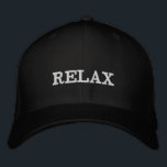 Relax Hat<br><div class="desc">Introducing our "Relax" Hat – the epitome of laid-back style and easygoing vibes. Crafted with comfort and leisure in mind, this hat is more than just an accessory; it's a reminder to take life in stride and find your moments of calm amidst the chaos. The "Relax" Hat boasts a relaxed...</div>