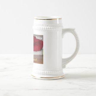 Relax, Have a brew! Beer Stein