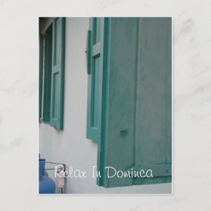Relax In Dominca Postcard