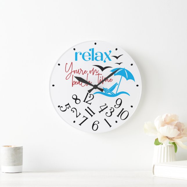 Relax Large Clock (Home)