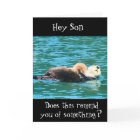 **RELAX LIKE HIM ON FATHER'S DAY **SON** CARD
