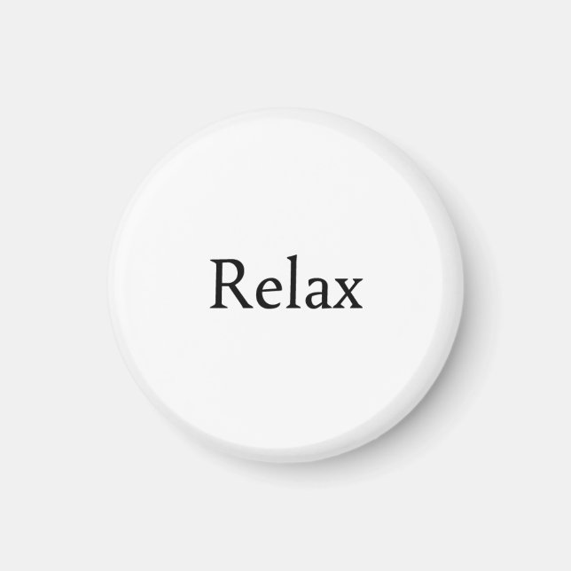 Relax Magnet (Front)