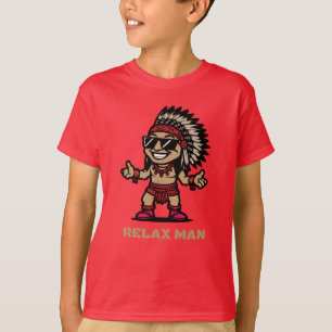 relax man cartoon T-Shirt