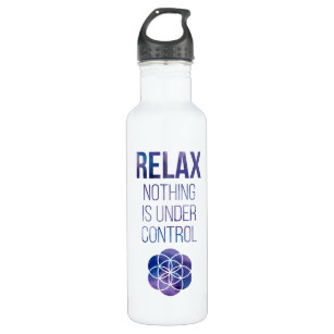 Relax Mindfulness Buddha Quote 710 Ml Water Bottle