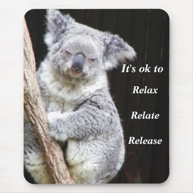 , Relax_ Mouse Pad (Front)