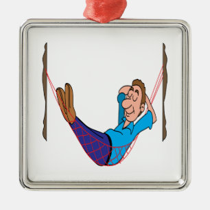 Relax On Labour Day Metal Ornament