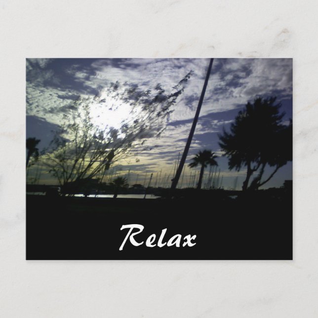 Relax Postcard (Front)