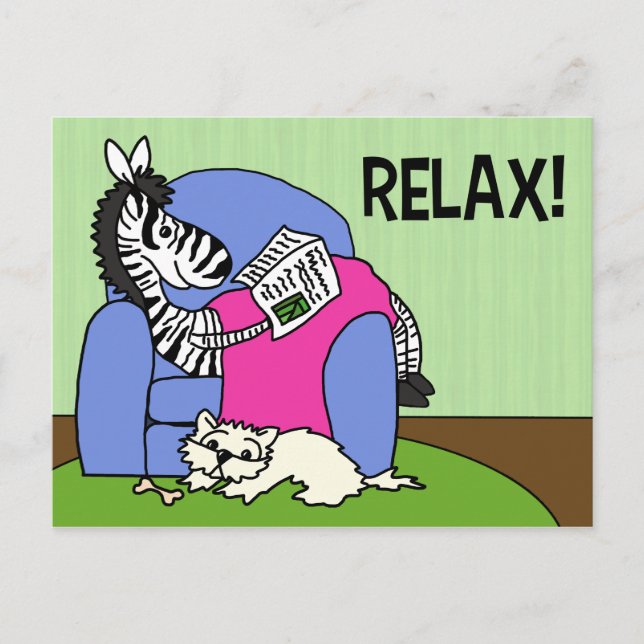Relax! Postcard (Front)