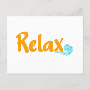 Relax      postcard