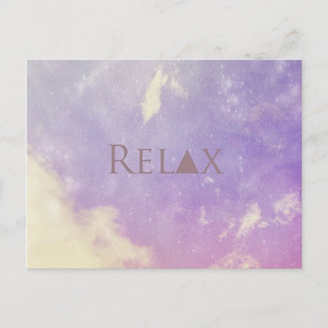 Relax Postcard (Front)