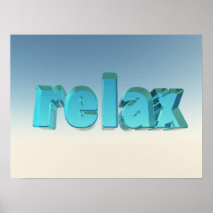 relax poster